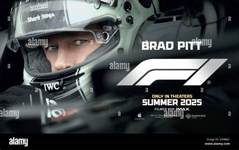 F1 movie poster Brad Pitt Stock Photo - Alamy