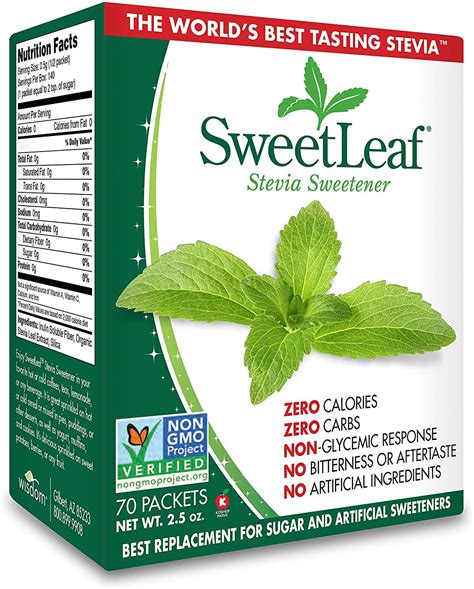 SweetLeaf Natural Stevia Sweetener, 70 Count: Amazon.co.uk: Business ...