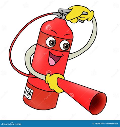 Fire Extinguisher Icon Royalty-Free Illustration | CartoonDealer.com ...