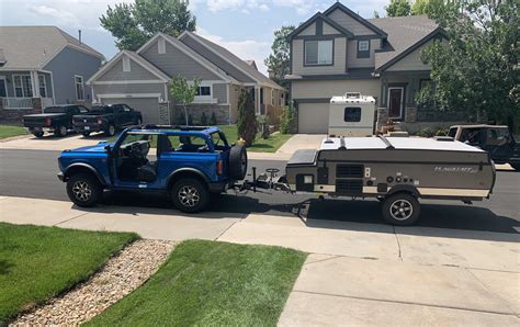 Tested out towing a 2900 lbs trailer with 2.7 Badlands w/ tow package ...