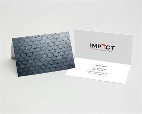 Folded Business Cards • Design & Printing NZ