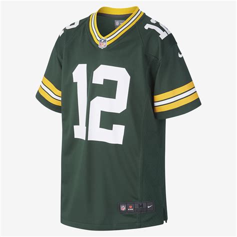 NFL Green Bay Packers Game Jersey (Aaron Rodgers) Older Kids' American ...