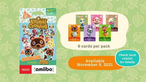 Animal Crossing Direct: Series 5 Animal Crossing amiibo Cards Drop 11. ...