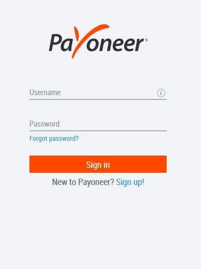 payoneer login – payoneer my account – QFB66