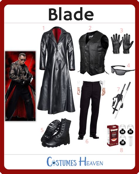 DIY Blade Costume Ideas [2023] For Cosplay & Halloween