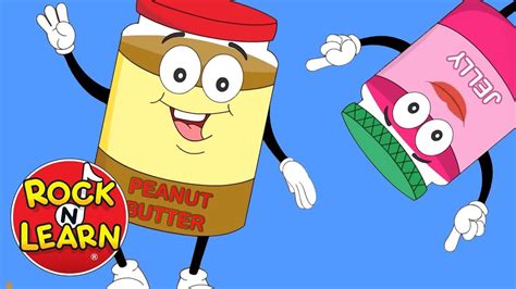 Peanut Butter and Jelly Song for Children - Kids' Song - Rock 'N Learn ...