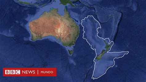 Zealandia: A map showing how large a continent sank into the Pacific ...