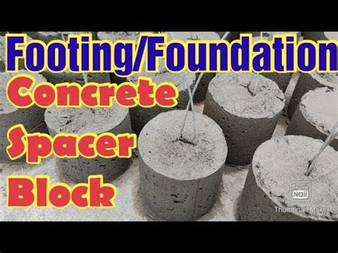 Paano Gumawa ng Concrete Spacer Block - YouTube