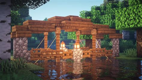 Minecraft: How to Build a Roofed Bridge