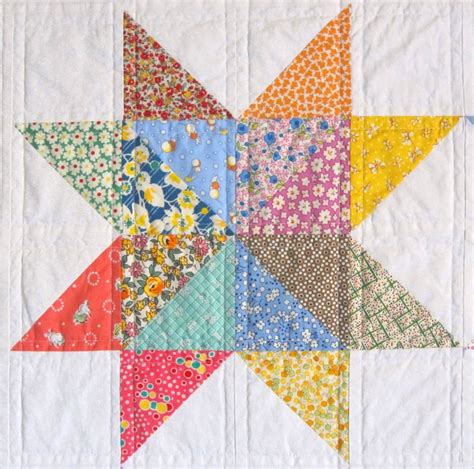 Easy Scrappy Star Quilt Block Pattern | Images and Photos finder