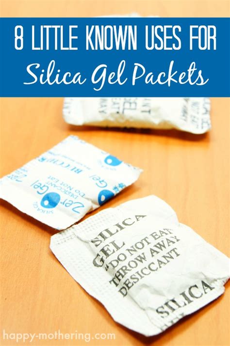 8 Little Known Uses for Silica Gel Packets - Happy Mothering