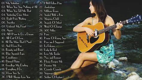 Top 50 Guitar Love Songs Instrumental 🎸 Soft Relaxing Romantic Guitar Music