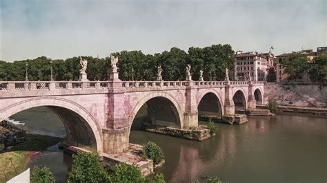 The Tiber River of Rome