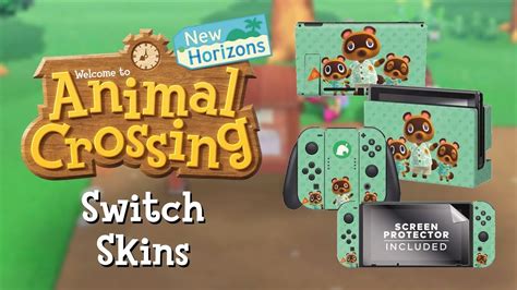 Official Nintendo Switch Skins For Animal Crossing: New Horizons - YouTube