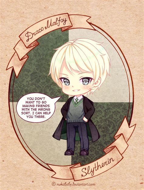 Draco Malfoy [Chibi Fanart] by Nukababe on DeviantArt