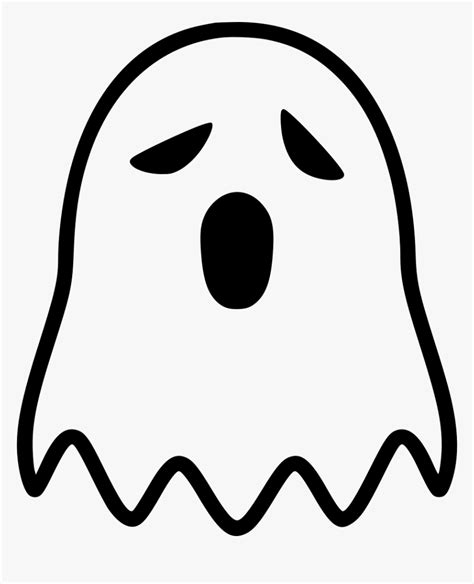 Ghost Drawing Easy Cute - DRAWING IDEAS