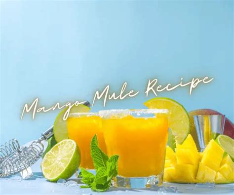 Mango Mule Recipe – Advanced Mixology