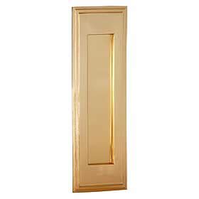 Mail Slot Vertical Brass Finish - Security Mailbox - 888.823.1721