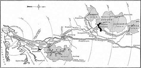 Map of the Catskill Aqueduct System