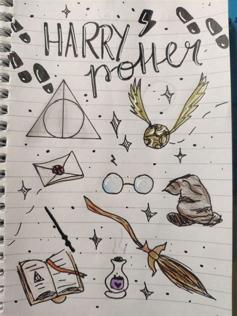 Harry Potter Drawing Ideas Easy – Warehouse of Ideas