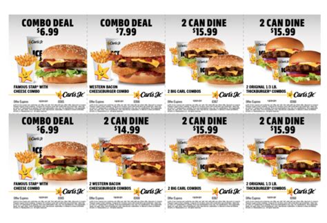 Carl's Jr Coupons in Canada I Print I December 2021