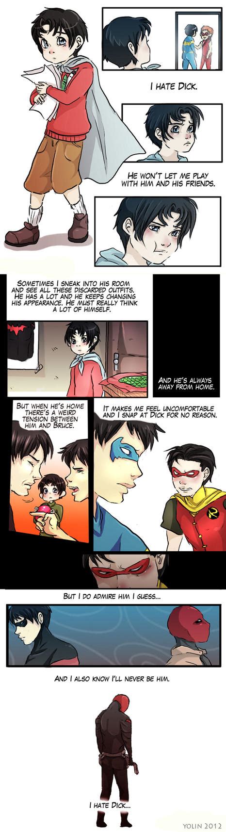 Comic - Nightwing and Red Hood by yolin on DeviantArt