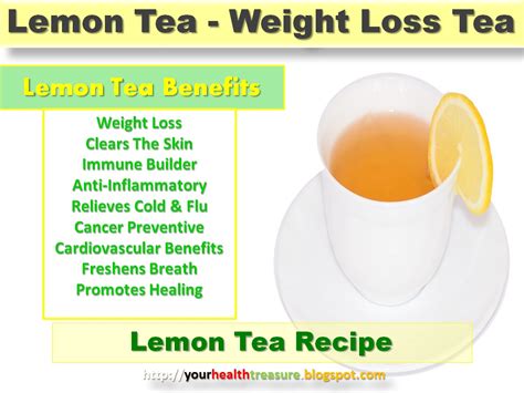 Lemon Tea Benefits - How to Make Lemon Tea? | Health Treasure