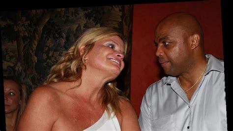 Charles Barkley with Maureen Blunhardt.