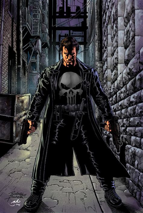 The Punisher by Rodney Buchemi | Punisher marvel, Punisher comics ...