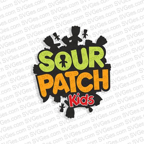 Sour Patch Kids Outline Svg