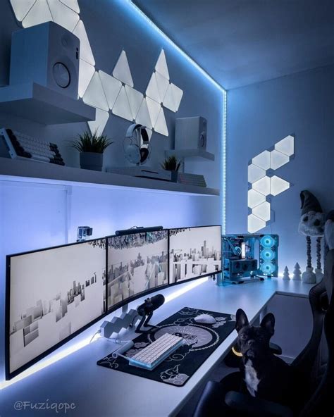 15 All-White Gaming Setup Ideas to Inspire Your Next Build | Displate Blog