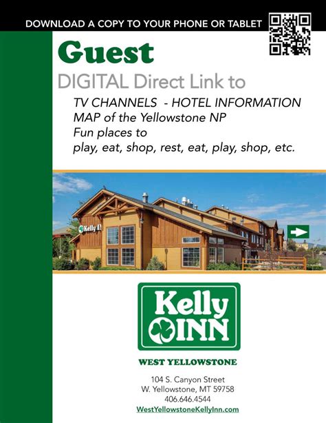 Pet Friendly West Yellowstone Hotels | Amenities | Kelly Inn