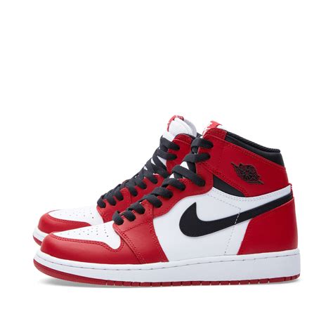 Nike Air Jordan 1 Retro High Og Gym Red Black White End