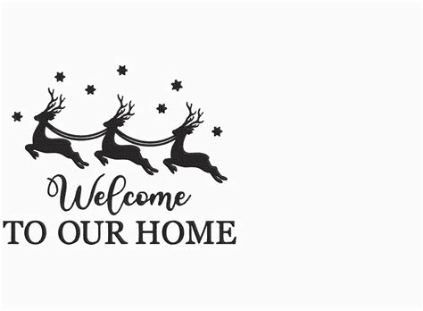 Christmas Welcome Quote · Creative Fabrica