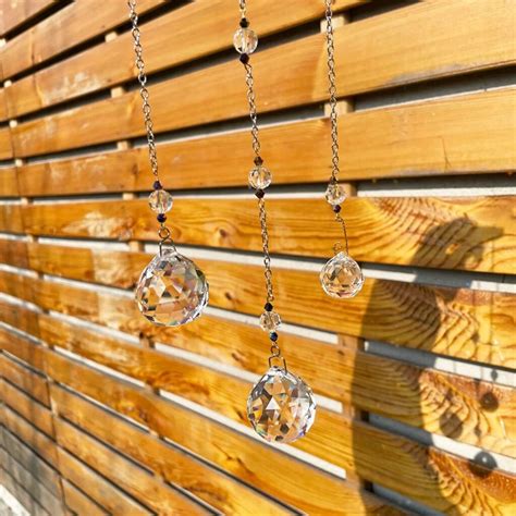 Suncatcher Crystal Prisms (A Set-3pcs) • The Green Crystal