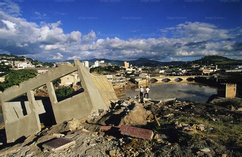 Tegucigalpa city destroyed by Hurricane Mitch, Honduras | Nigel Dickinson