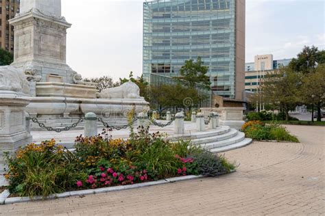 William McKinley Monument editorial stock image. Image of state - 238165549