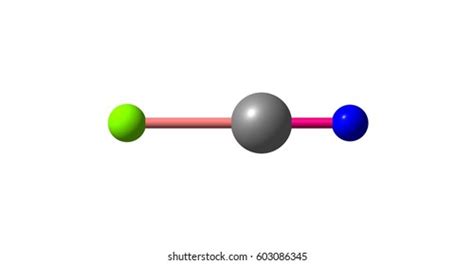 Cyanogen Chloride Organic Compound Formula Nccl Stock Illustration ...