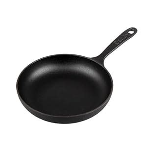 Amazon.com: Denby Cast Iron Omelette Pan, 8-Inch, Black: Omelet Pans ...