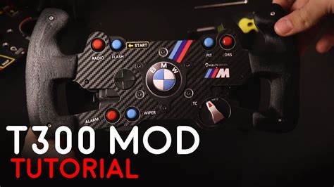 HOW TO INSTALL MODS TO T300 RS or GTE WHEEL - YouTube