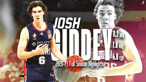 Josh Giddey Height : Nba Clubs Circle Adelaide S Nbl Next Star Josh ...