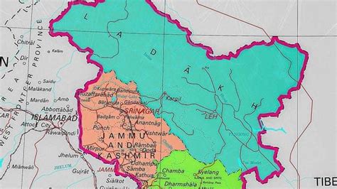 Survey Of India Ladakh Map