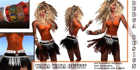 ::DURGA DESIGN::: ::WAKA WAKA OUTFIT::