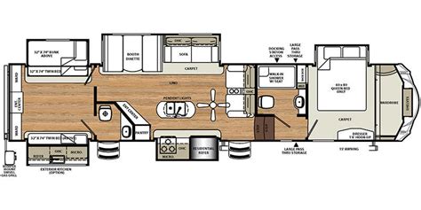 2018 Forest River Sierra 384QBOK Fifth Wheel Specs