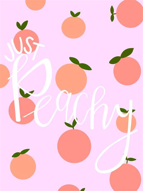 Just Peachy Wallpapers - Wallpaper Cave