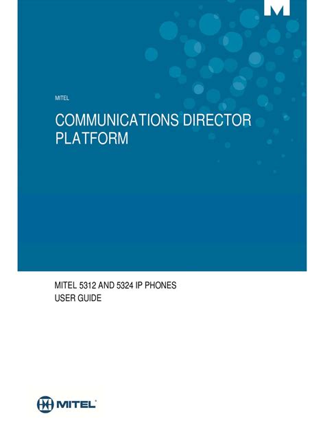 MITEL 5312 USER MANUAL Pdf Download | ManualsLib