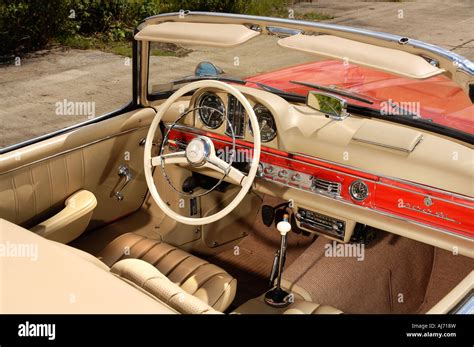 1961 Mercedes Benz 300SL interior Stock Photo - Alamy