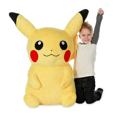 Pikachu | plush toy | Poké Plush | jumbo size | Pokémon Center Original