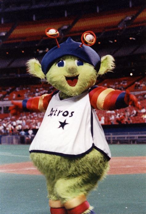 Houston Astros new/old mascot Orbit | MLB Mascots | Pinterest | The o ...