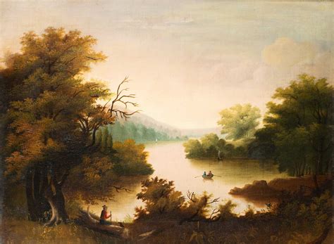 Hudson River School Landscape Painting